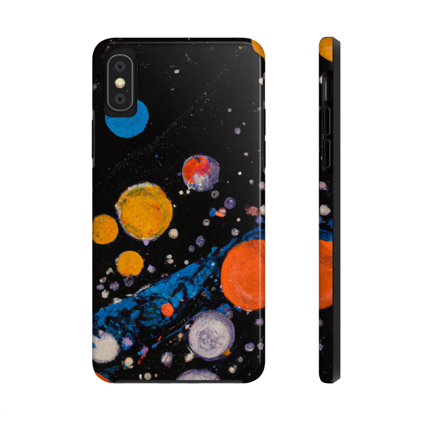 Tough Apple iPhone Cases Ft. Space Bubbles