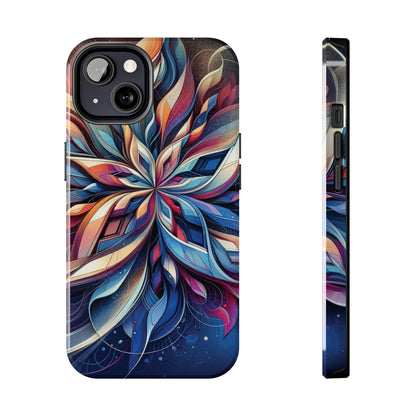 ToughDrop Apple iPhone Case Ft. Abstract Snowflake