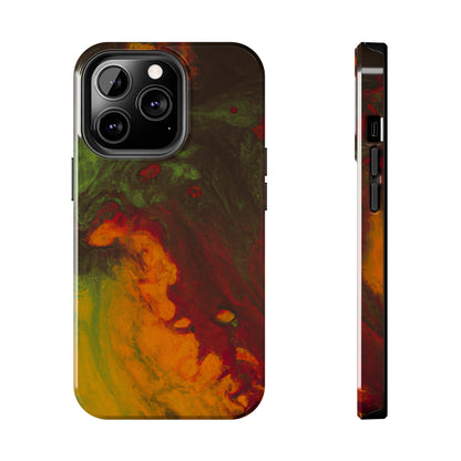 Tough Apple iPhone Case Ft. Abstract Gas Giant