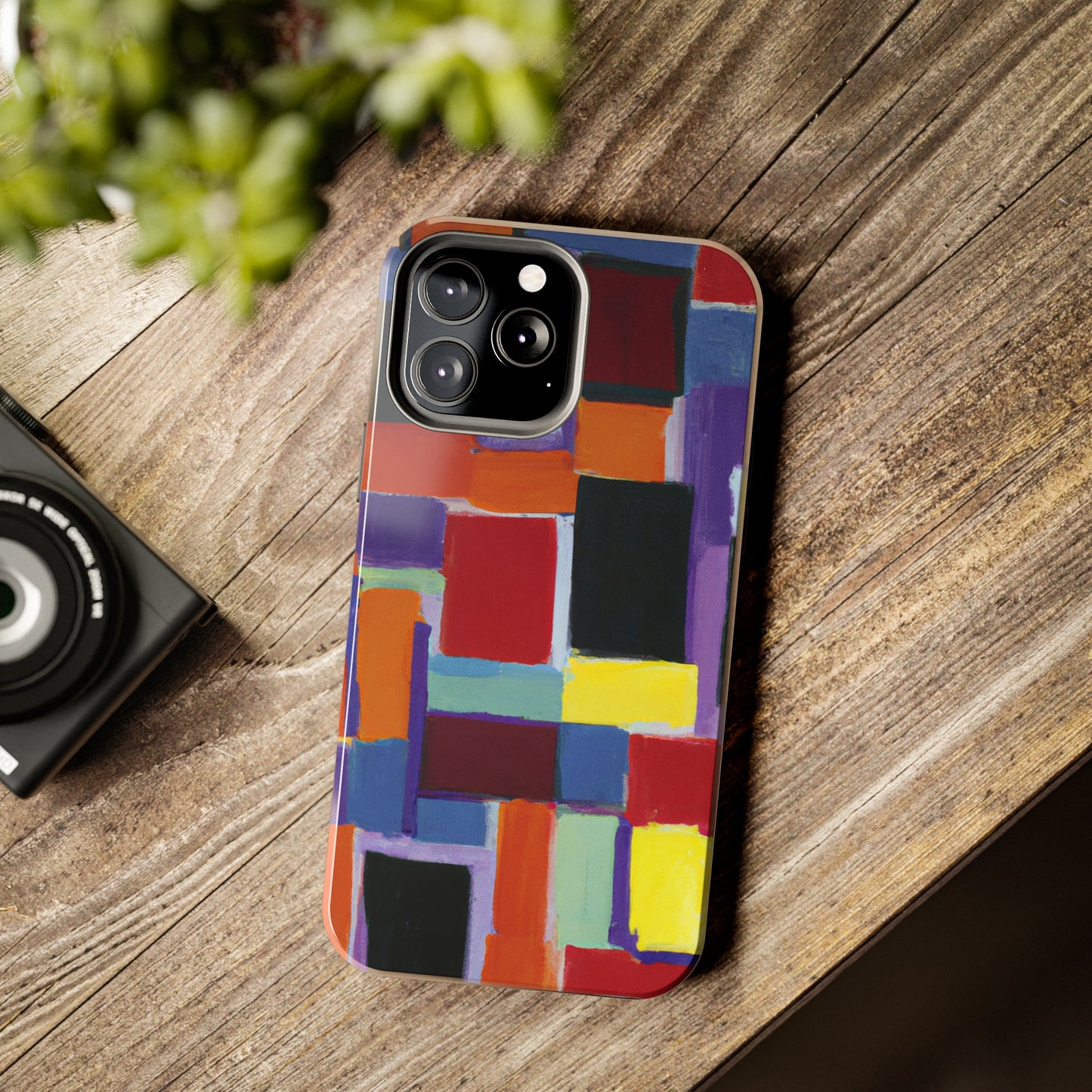 Tough Case-Mate iPhone Case Ft. Abstract Rectangles