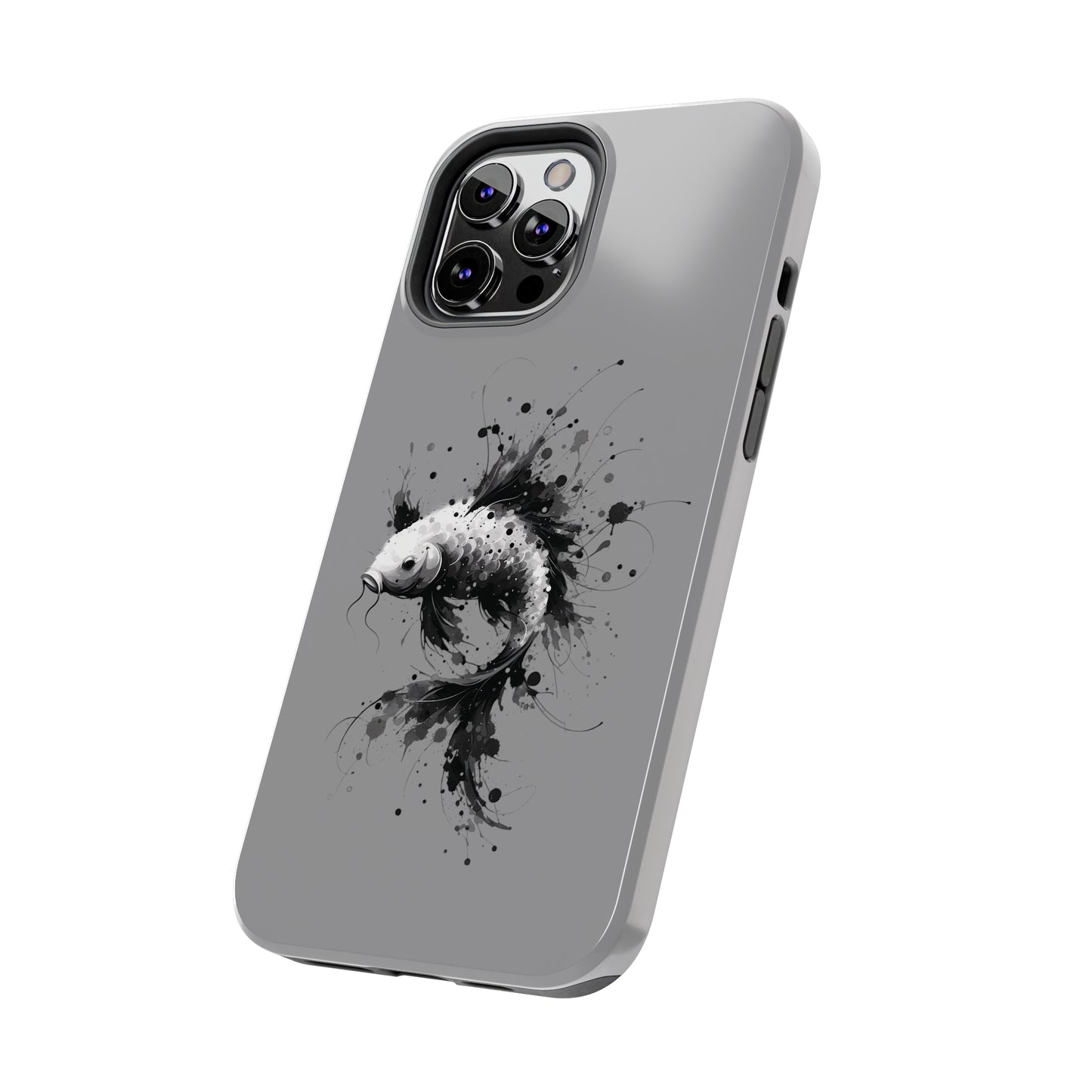 ToughDrop Apple iPhone Case Ft. Ink Blot Koi