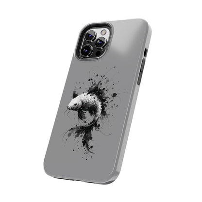 ToughDrop Apple iPhone Case Ft. Ink Blot Koi