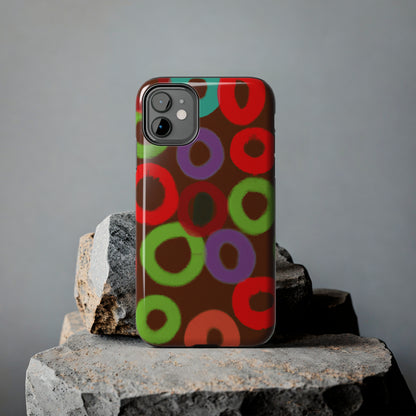 Tough Case-Mate iPhone Case Ft. Fruity Circles