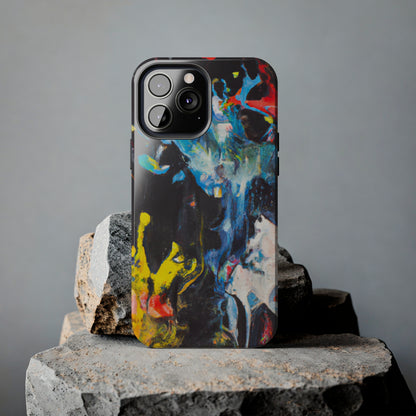 Tough Case-Mate iPhone Case Ft. Blue Splat