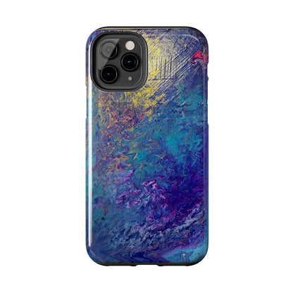 Tough Case-Mate iPhone Cases Ft. Abstract Blue Waterfall