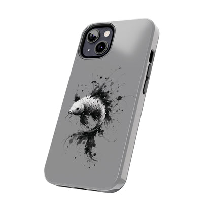 ToughDrop Apple iPhone Case Ft. Ink Blot Koi