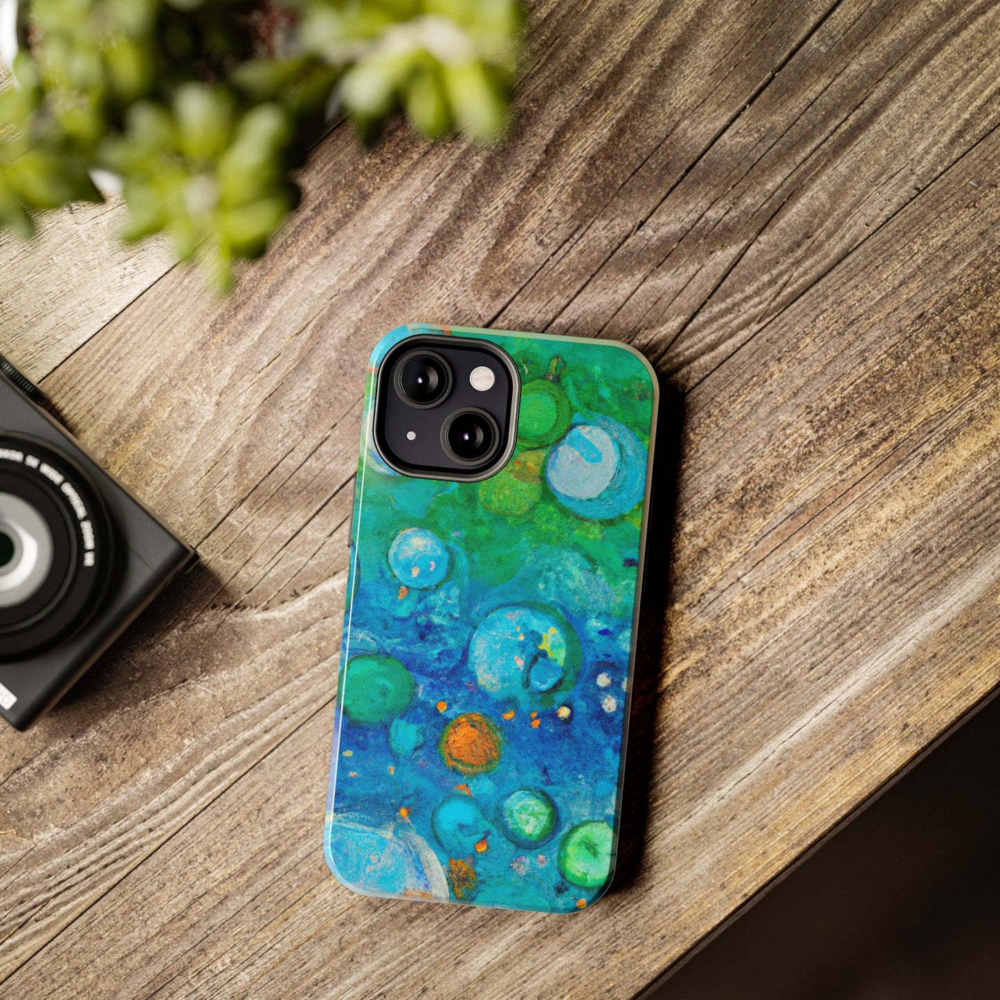 Tough Apple iPhone Cases Ft. Abstract Bubbles