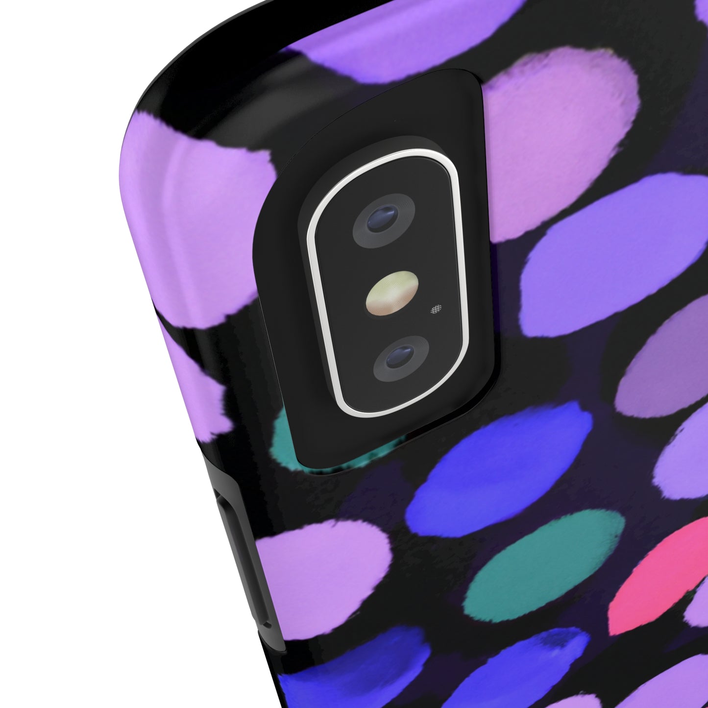 Tough Case-Mate iPhone Case Ft. Purple Dots