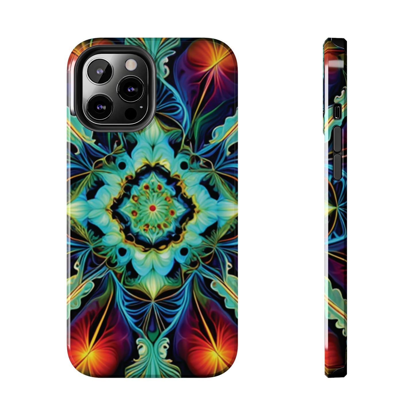 Strong Apple iPhone Case Ft. Leaf Fractal