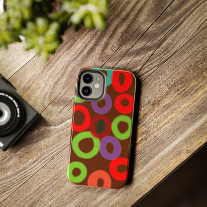 Tough Case-Mate iPhone Case Ft. Fruity Circles