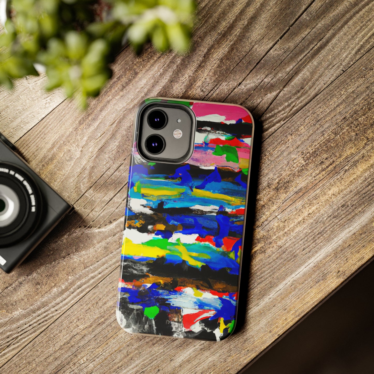 Tough Case-Mate iPhone Case Ft. Abstract Stripes