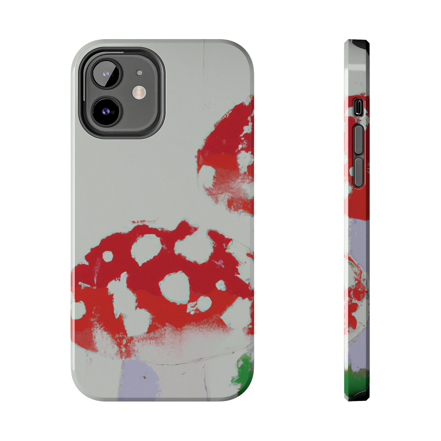 Tough Apple iPhone Cases Ft. Simple Mushroom