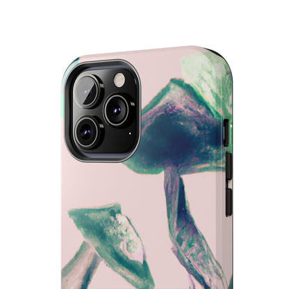 Tough Apple iPhone Cases Ft. Green Mushrooms