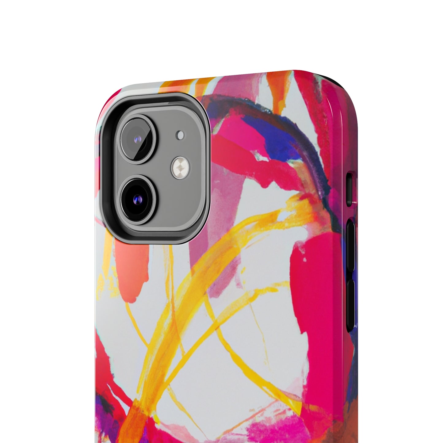 Tough Apple iPhone Cases Ft. Abstract Scarlet