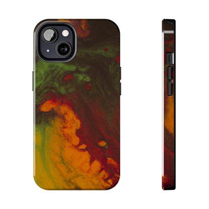 Tough Apple iPhone Case Ft. Abstract Gas Giant