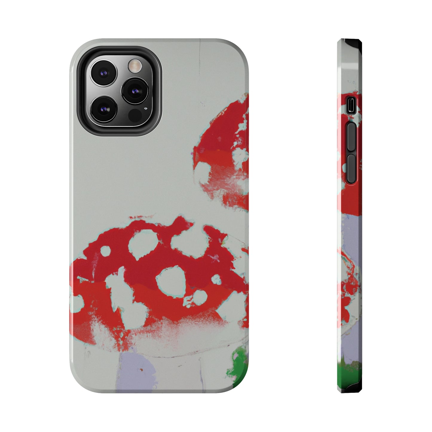 Tough Apple iPhone Cases Ft. Simple Mushroom