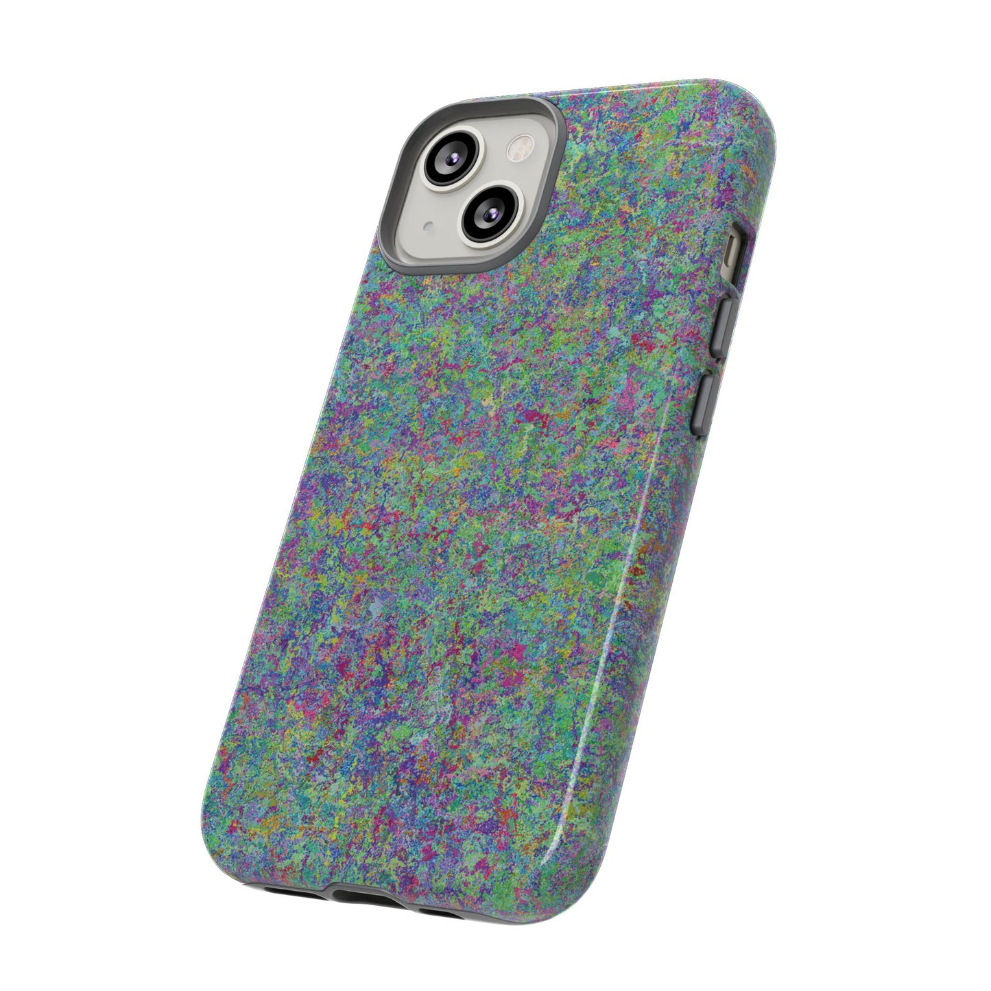 Tough Phone Case Ft. Rainbow Acrylic Noise