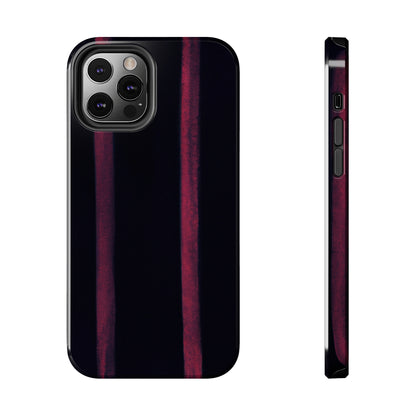 Tough Apple iPhone Cases Ft. Dark Stripes