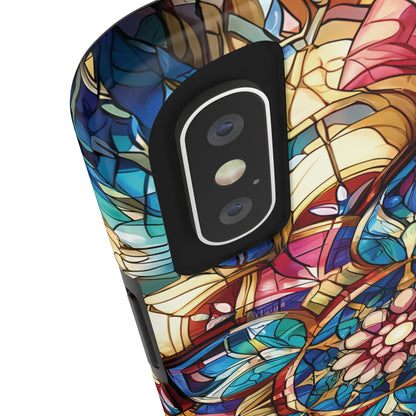 ToughDrop Apple iPhone Case Ft. Stained Glass Fractal