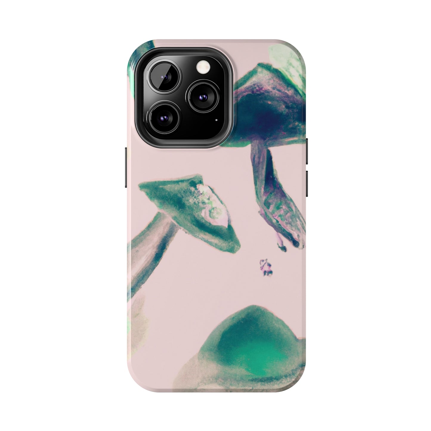 Tough Apple iPhone Cases Ft. Green Mushrooms