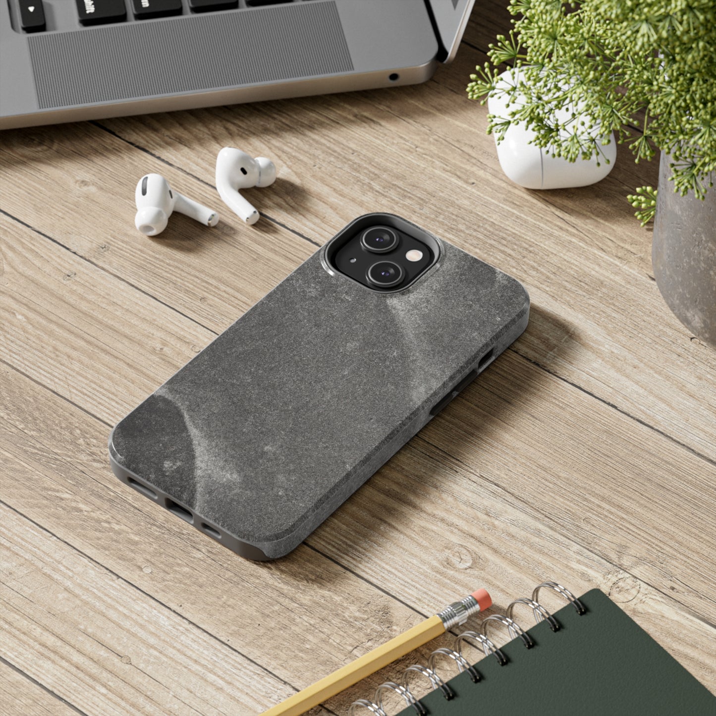 Strong Apple iPhone Case Ft. Dark Marble