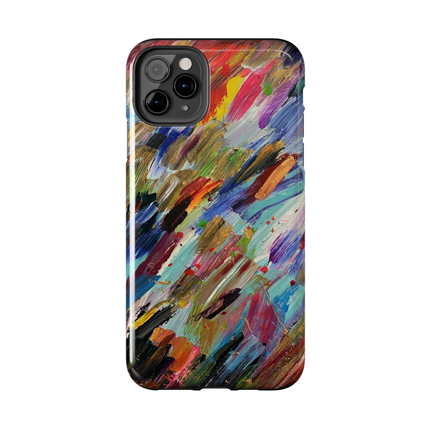 Tough Case-Mate iPhone Case Ft. Abstract Acrylic Feathers