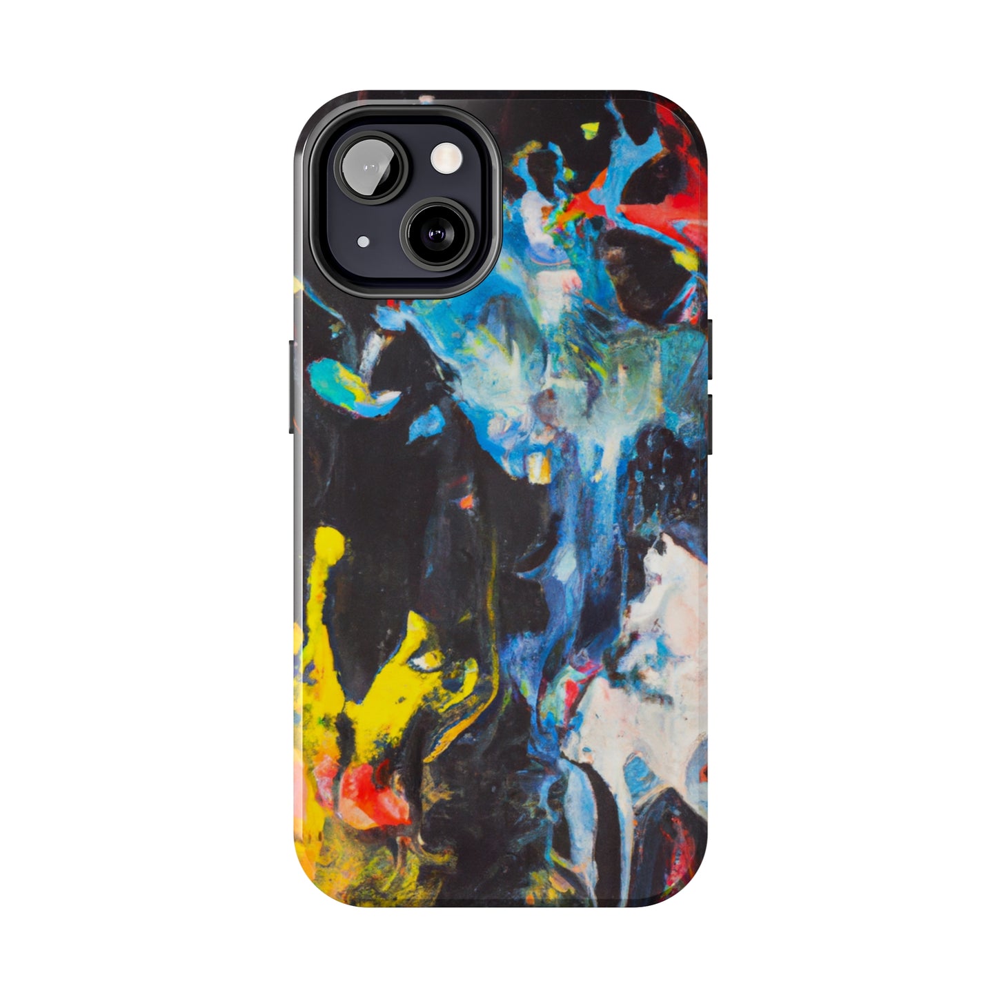 Tough Case-Mate iPhone Case Ft. Blue Splat