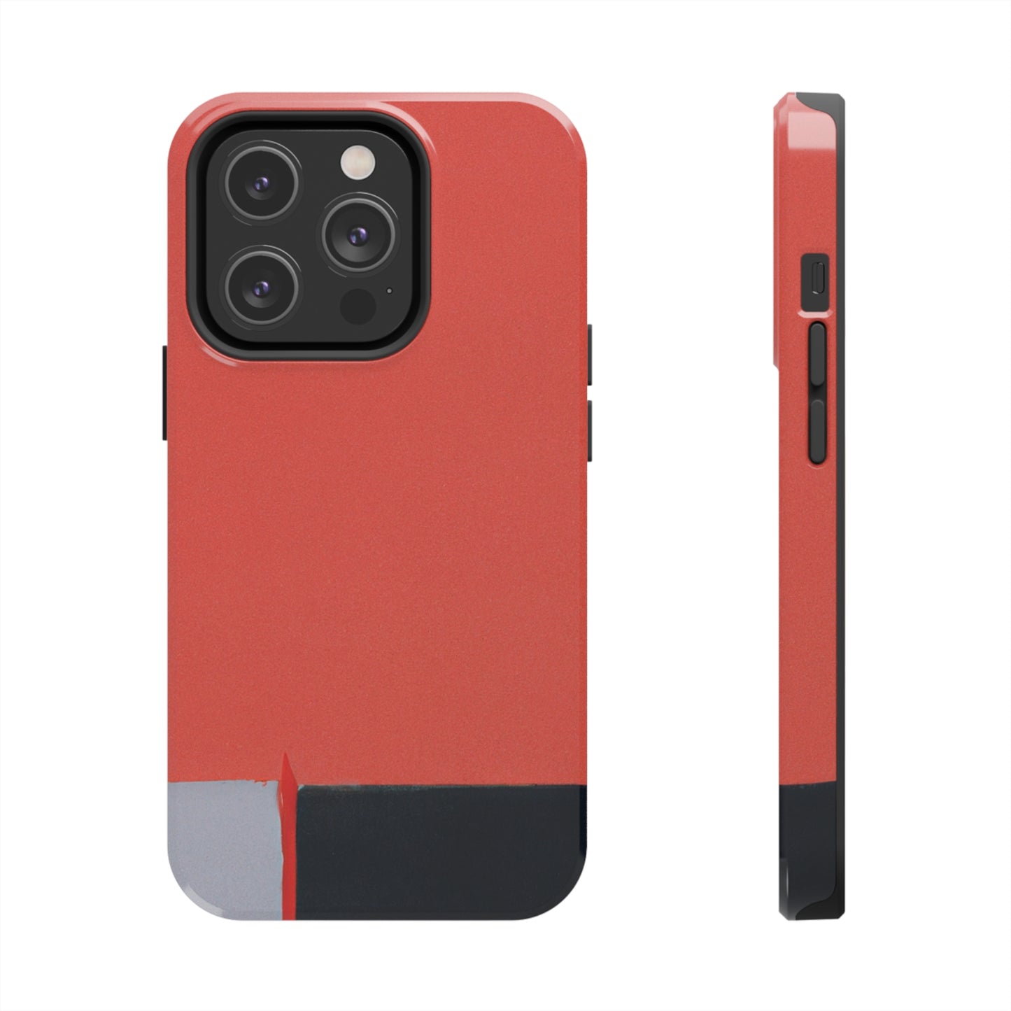 Strong Apple iPhone Case Ft. Minimal Orange