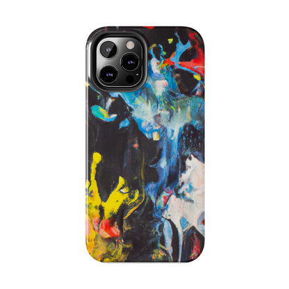 Tough Case-Mate iPhone Case Ft. Blue Splat