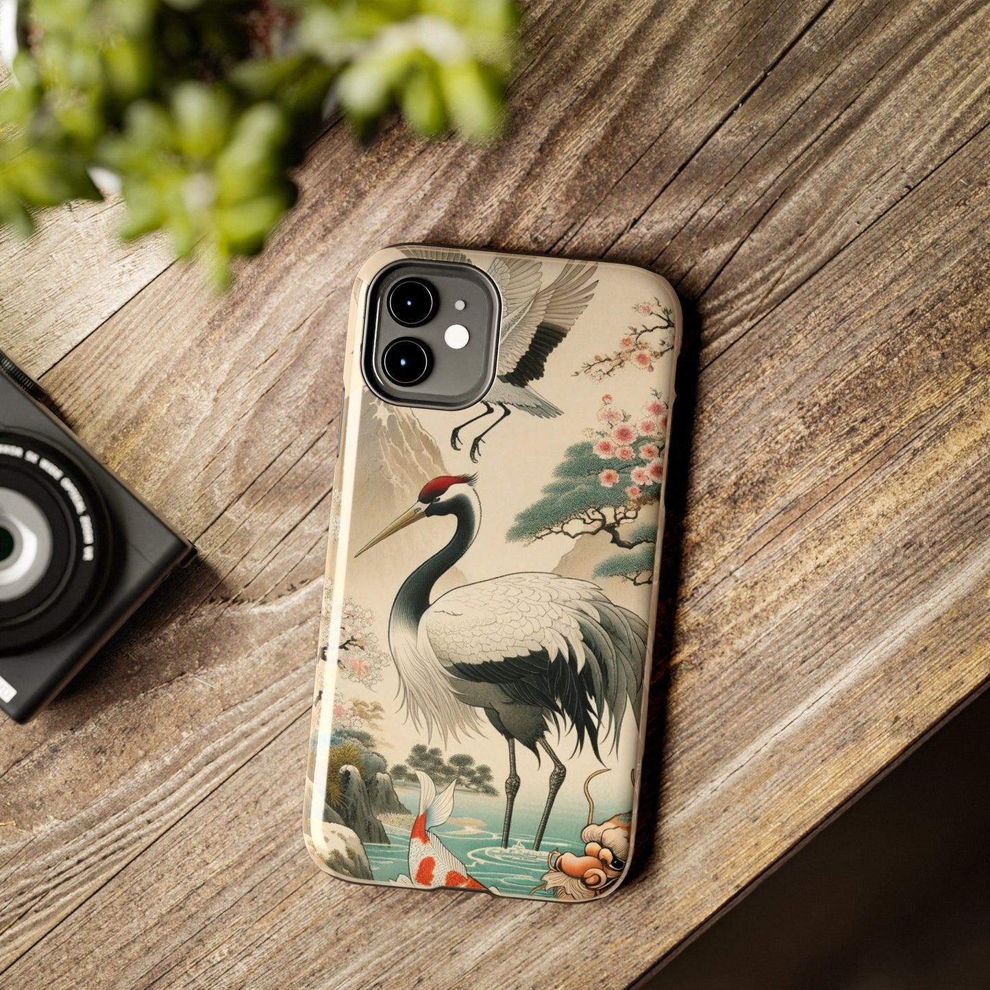 ToughDrop Apple iPhone Case Ft. Spirit Crane