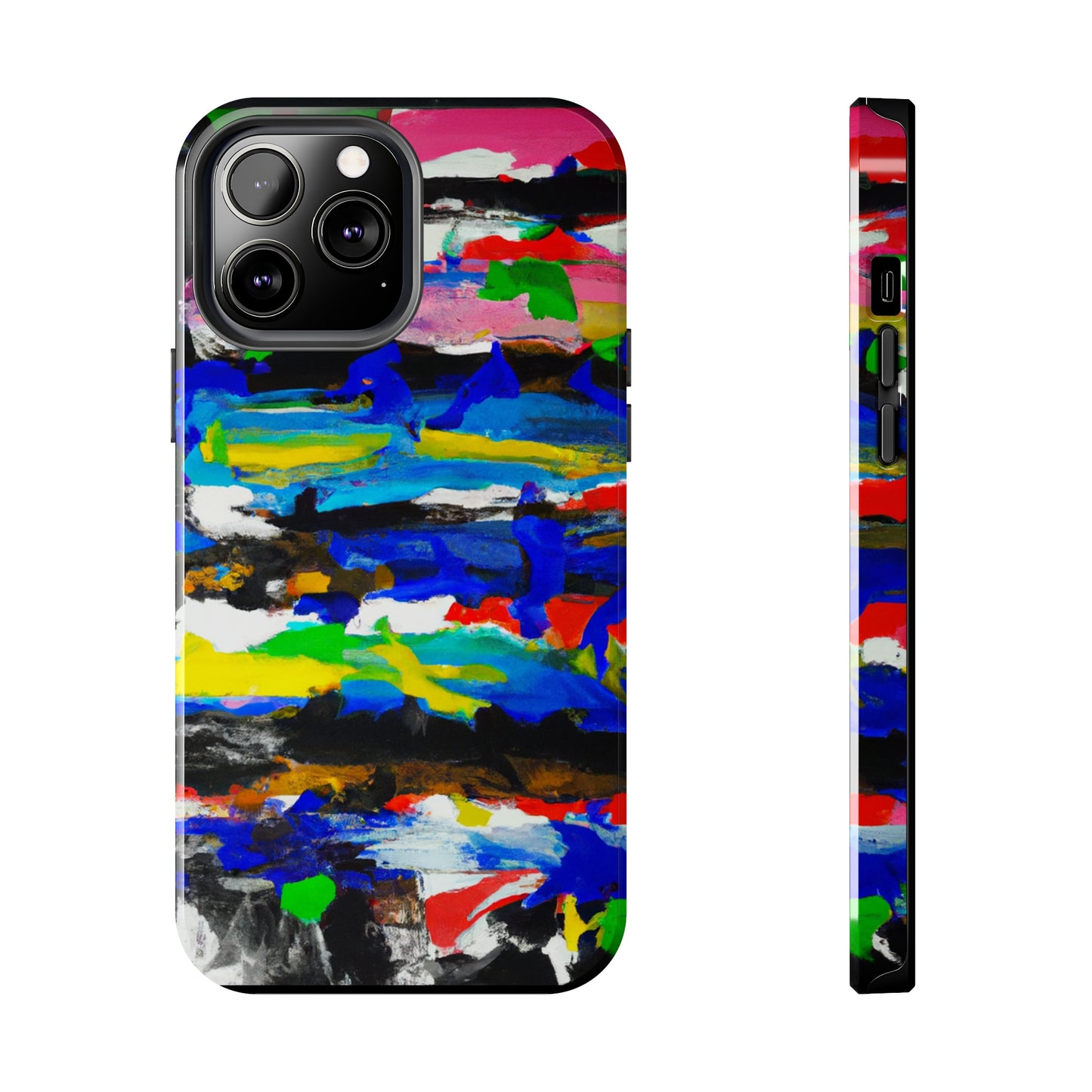 Tough Case-Mate iPhone Case Ft. Abstract Stripes