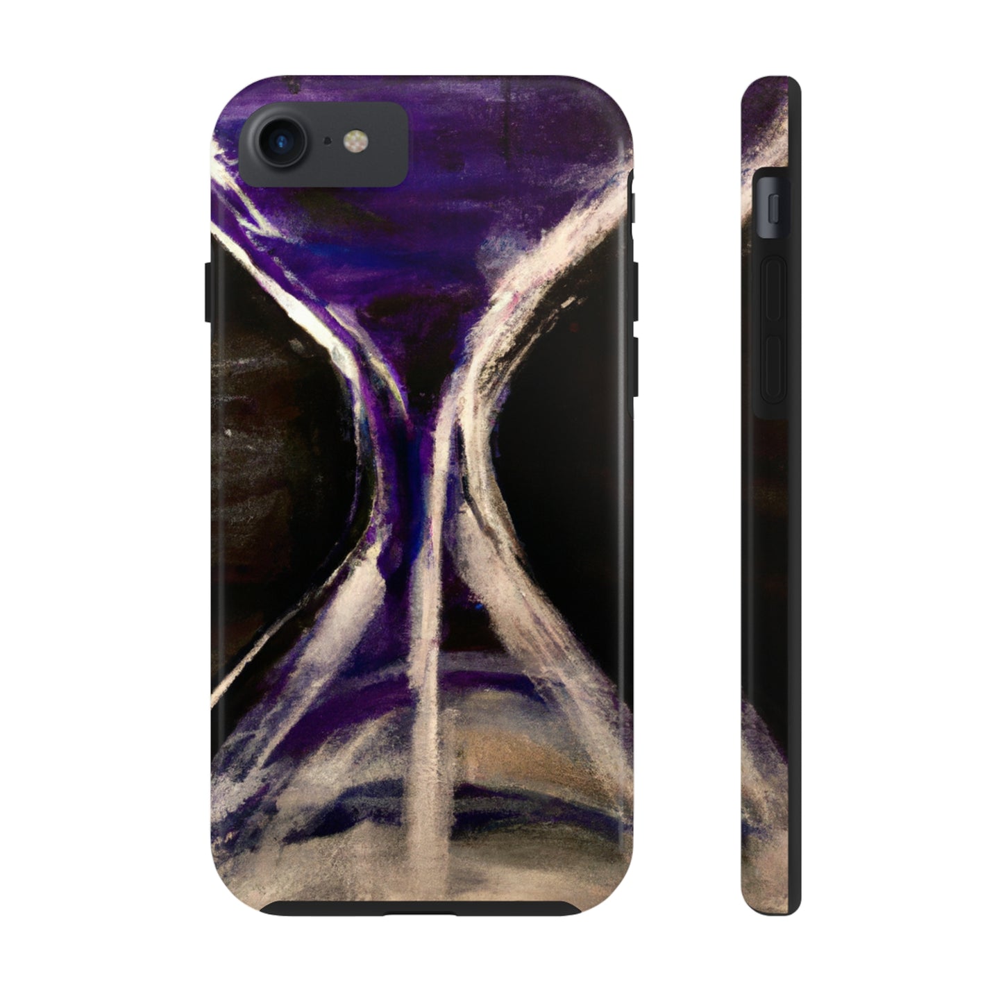 Tough Case-Mate iPhone Case Ft. Purple Hourglass