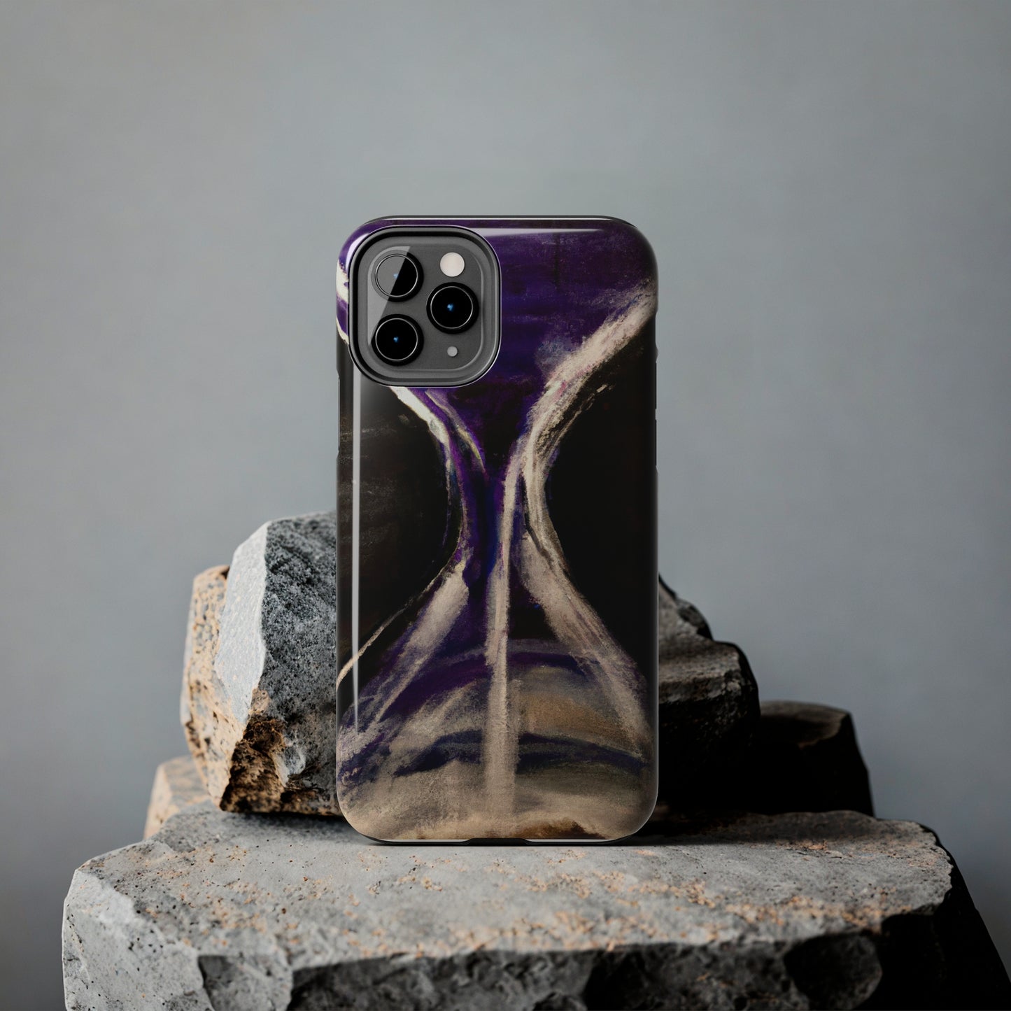 Tough Case-Mate iPhone Case Ft. Purple Hourglass