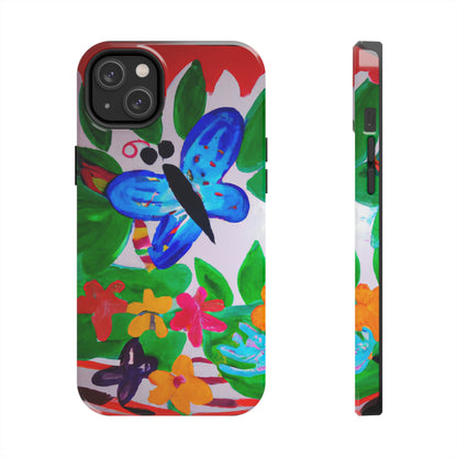 Tough Case-Mate iPhone Case Ft. Watercolor Butterfly