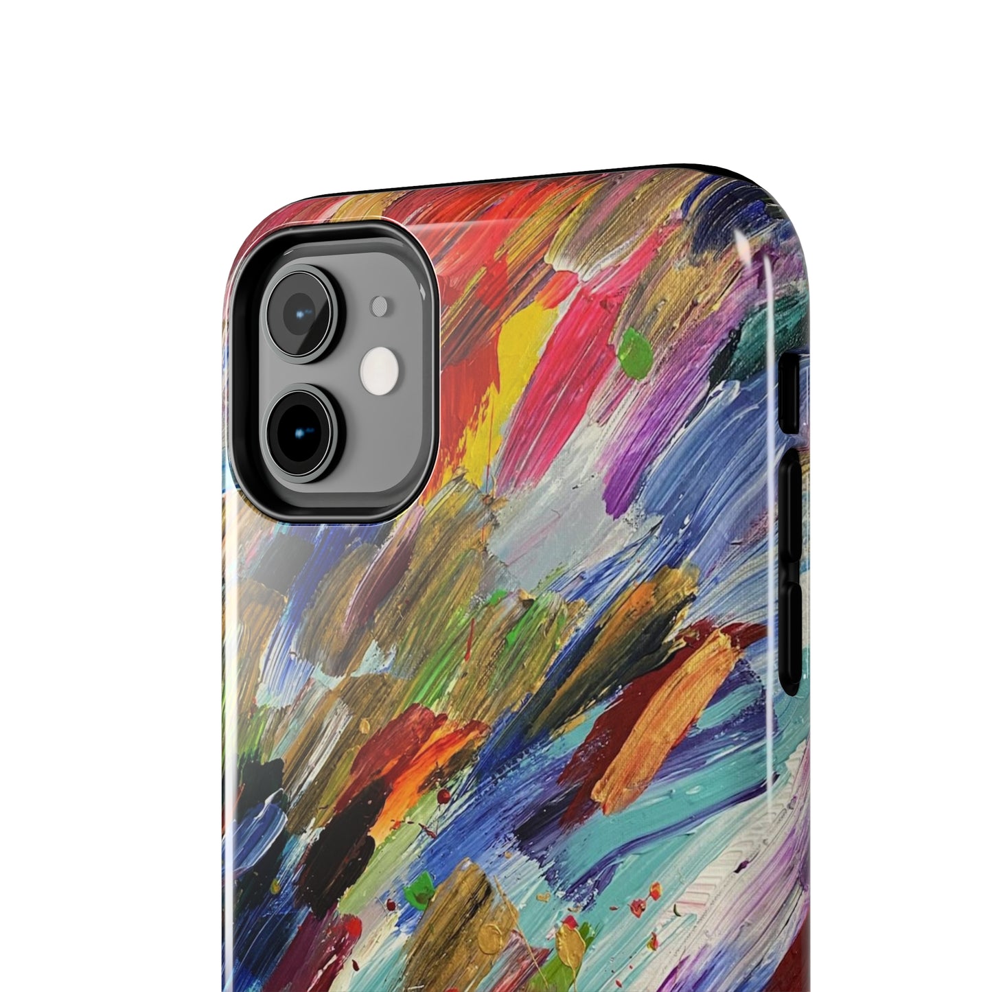 Tough Case-Mate iPhone Case Ft. Abstract Acrylic Feathers