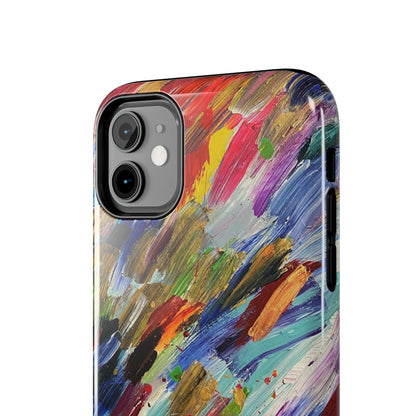 Tough Case-Mate iPhone Case Ft. Abstract Acrylic Feathers