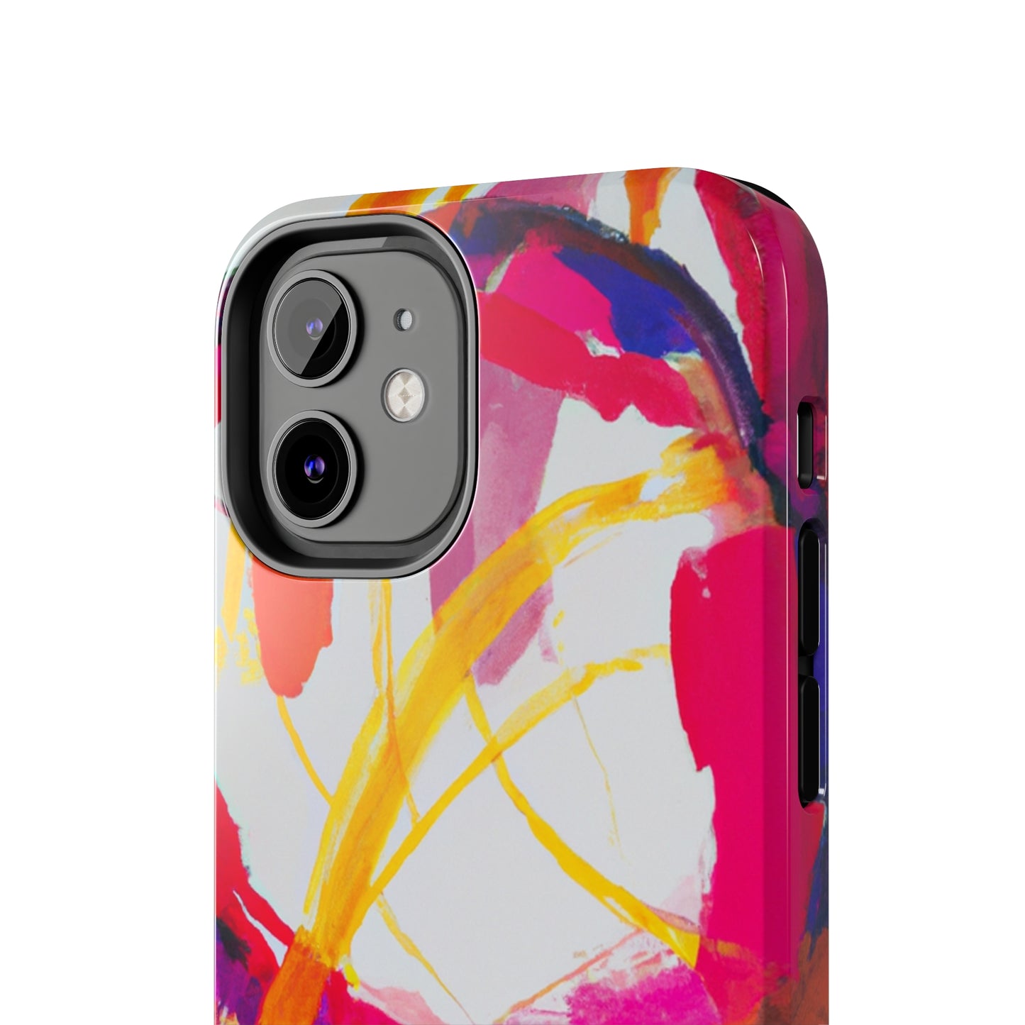 Tough Apple iPhone Cases Ft. Abstract Scarlet