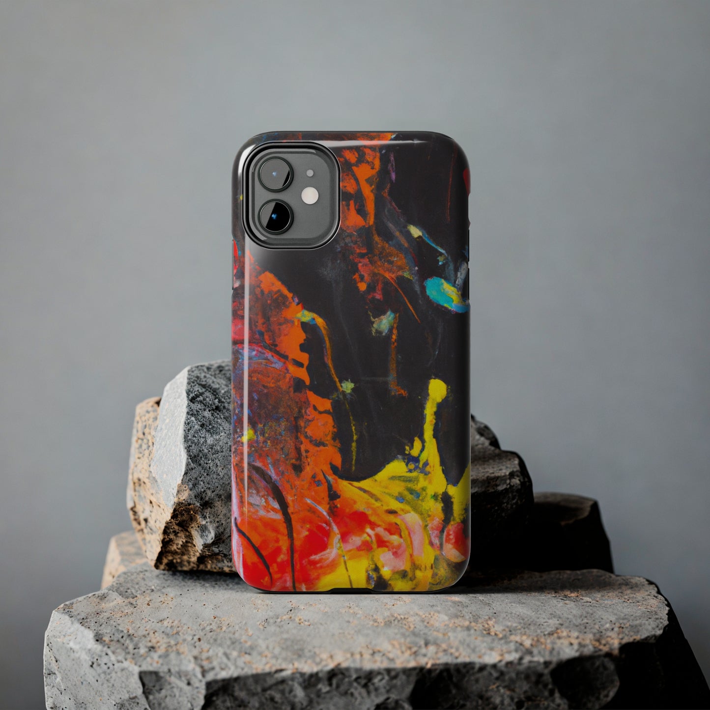 Tough Case-Mate iPhone Case Ft. Abstract Orange