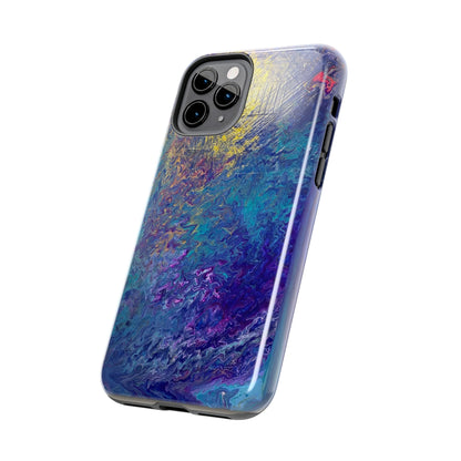 Tough Case-Mate iPhone Cases Ft. Abstract Blue Waterfall