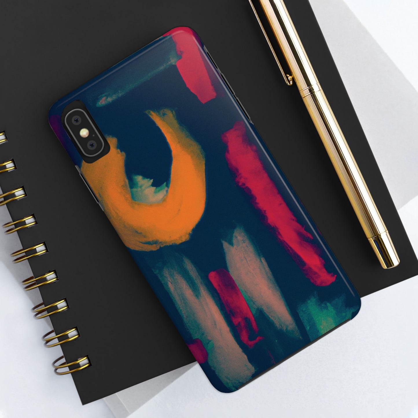 Strong Apple iPhone Case Ft. Abstract Moon