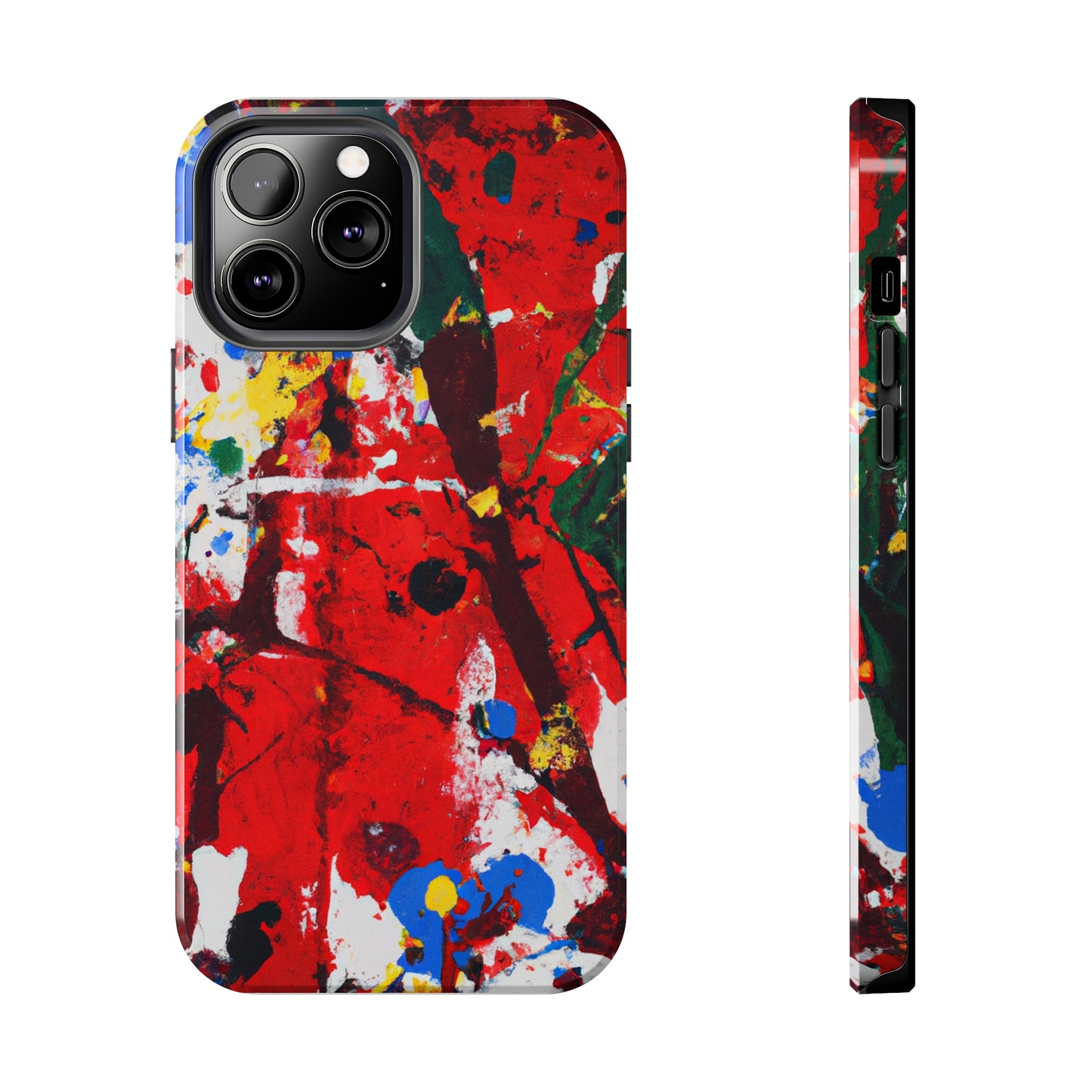 Tough Case-Mate iPhone Case Ft. Fractured Red