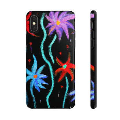 Tough Case-Mate iPhone Case Ft. Abstract Flowers