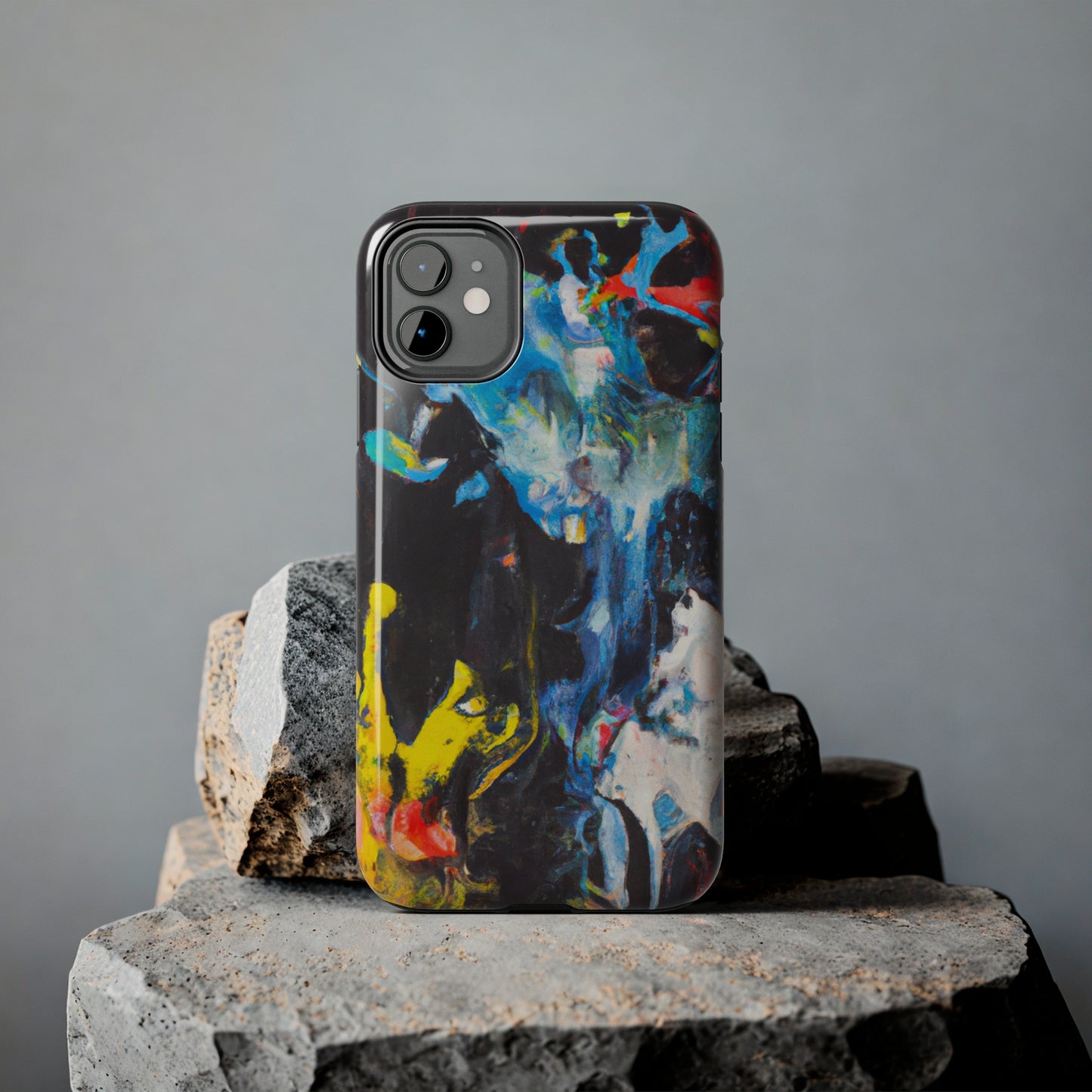 Tough Case-Mate iPhone Case Ft. Blue Splat