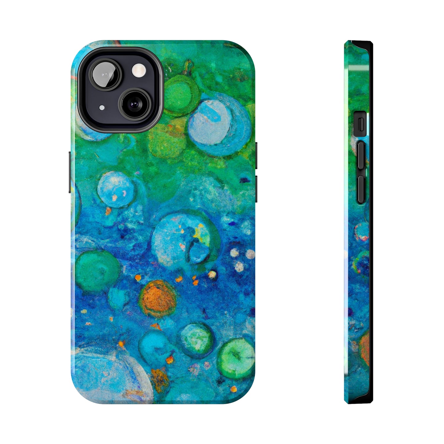 Tough Apple iPhone Cases Ft. Abstract Bubbles