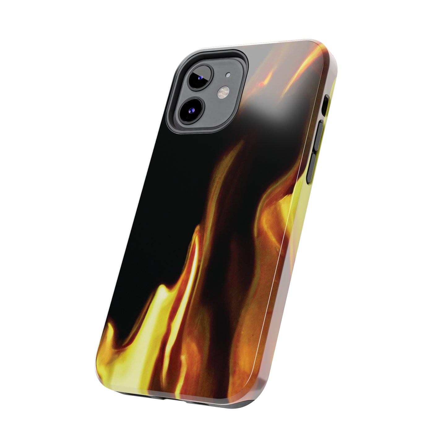 Tough Apple iPhone Cases Ft. Abstract Flames