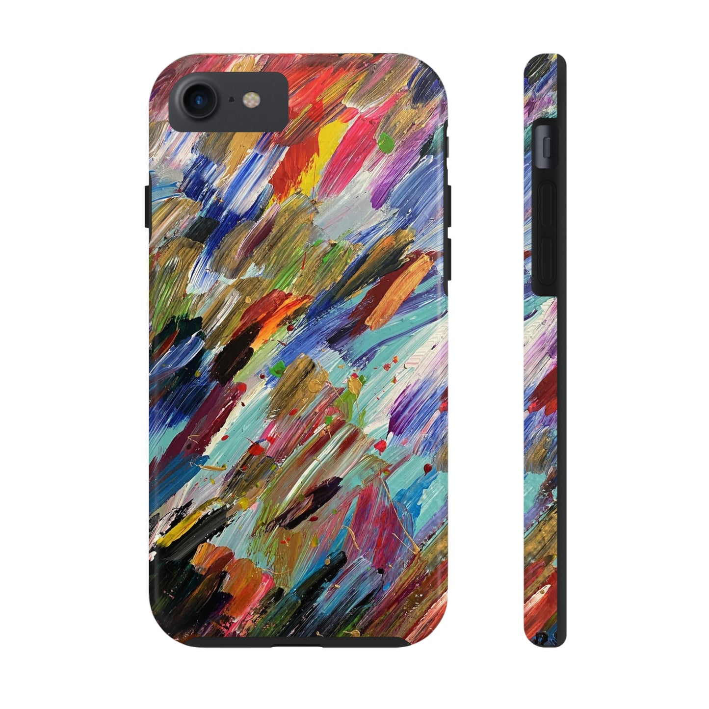 Tough Case-Mate iPhone Case Ft. Abstract Acrylic Feathers