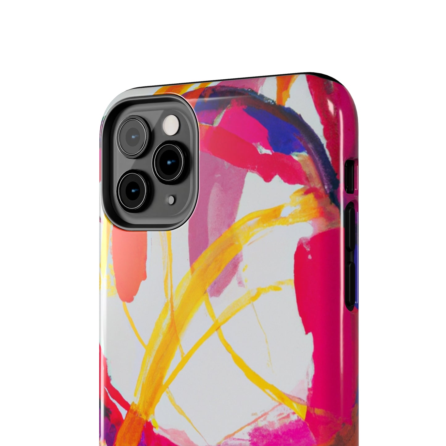 Tough Apple iPhone Cases Ft. Abstract Scarlet