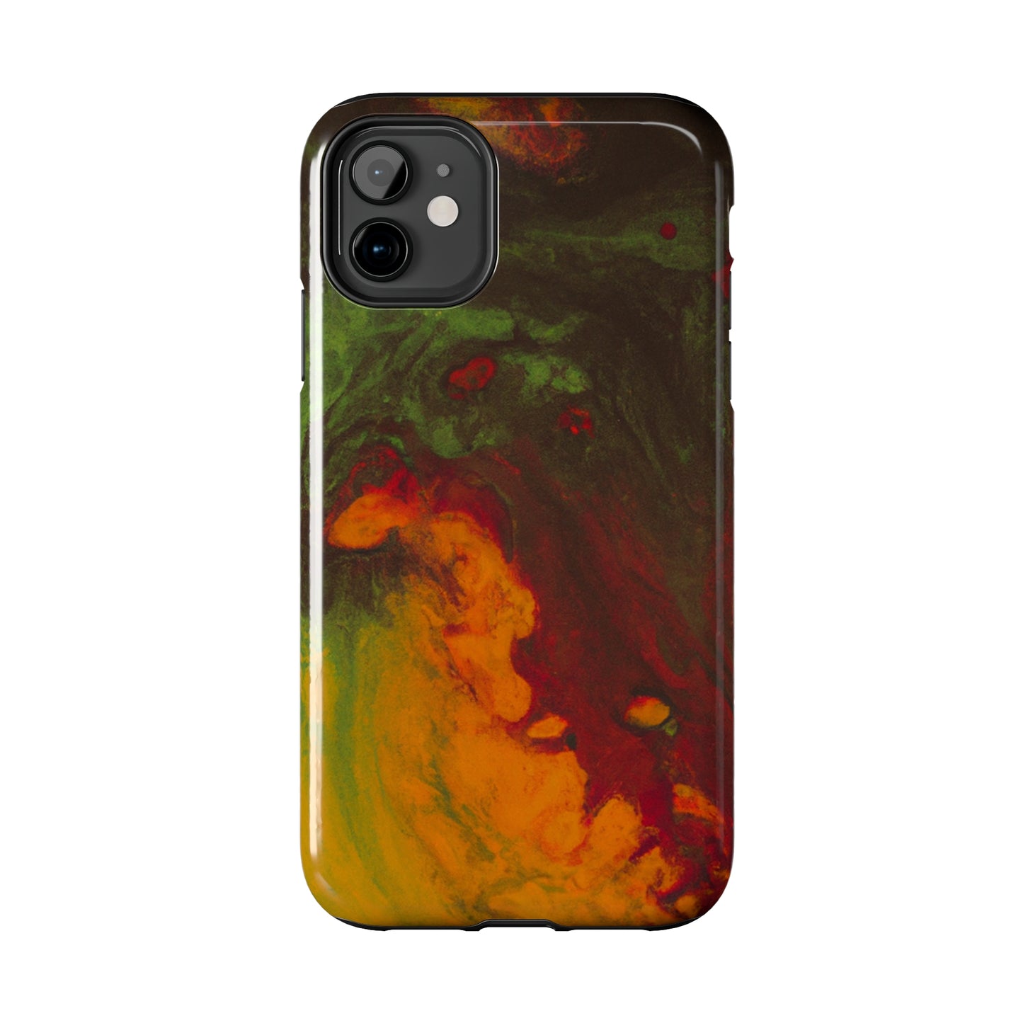 Tough Apple iPhone Case Ft. Abstract Gas Giant