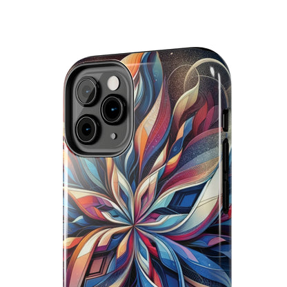 ToughDrop Apple iPhone Case Ft. Abstract Snowflake