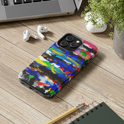 Tough Case-Mate iPhone Case Ft. Abstract Stripes